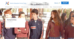 Desktop Screenshot of colegio-puntagalea.com